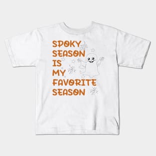 SPOKY SEASON Kids T-Shirt